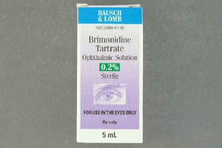 Picture of Brimonidine Tartrate 0.2% Drops Dropper Bottle 10 mL24208041110