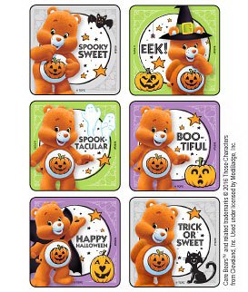 Picture of Disney® 75 per Unit Care Bears - Trick or Sweet StickerF2076P