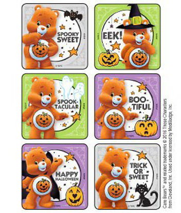 Picture of Disney® 75 per Unit Care Bears - Trick or Sweet StickerF2076P
