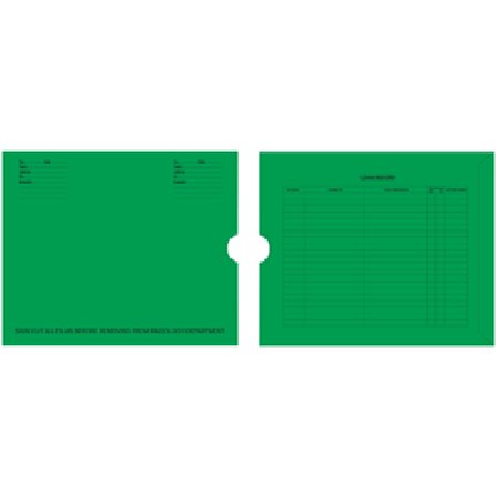 Picture of Negative Preserver Envelope Green 14-1/2 X 17-1/2 InchXPOEGN1