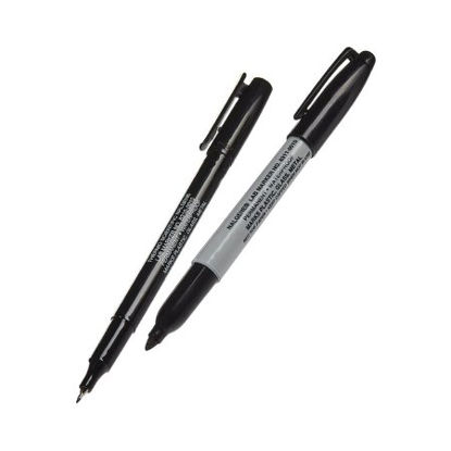 Picture of MARKER, LAB NALGENE FINE POINTBLK (12/CS)6310-0010