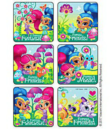 Picture of Kids Love Stickers® 75 per Unit Shimmer and Shine Magical Forest Sticker1682P