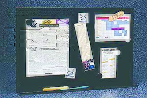 Picture of Magnetic Memo Board McKesson™ By Design™ Large 21-5/8 X 30 Inch Cream28-MBDL-13