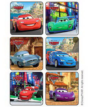 Picture of Disney® 75 per Unit Cars Sticker1428