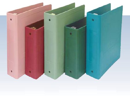 Picture of Binder 3 Ring Blue 375 Sheets Top Opening205008-BL