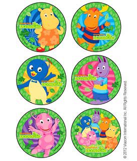 Picture of Kids Love Stickers® 75 per Unit The Backyardigans Sticker1470