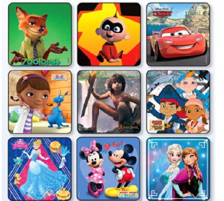 Picture of Medibage 75 per Unit Disney Sticker Sampler StickerDLS-ROLL