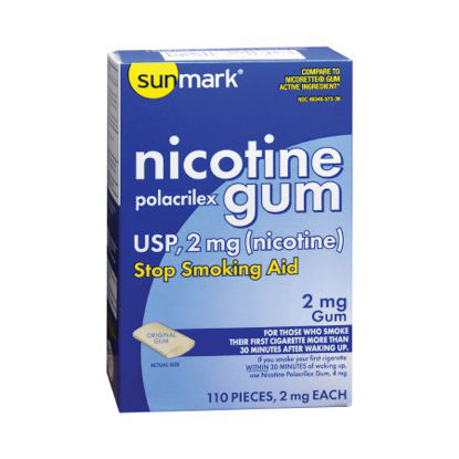 Picture of Stop Smoking Aid sunmark® 2 mg Strength Gum49348057336