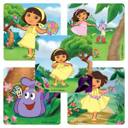 Picture of Disney® 100 per Unit Dora The Explorer Sticker 2.5 INchDRAEB