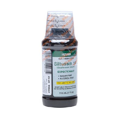 Picture of Cold and Cough Relief Situssin Sa 100 mg / 5 mL Strength Syrup 4 oz.54838011740