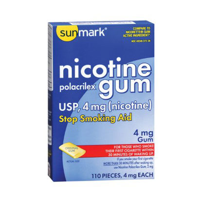 Picture of Stop Smoking Aid sunmark® 4 mg Strength Gum49348057236