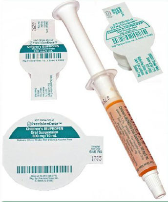 Picture of Children's Pain Relief 100 mg / 5 mL Strength Ibuprofen Oral Suspension 50 per Case68094049458