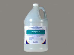 Picture of Gavilyte™-G Polyethylene Glycol 3350 (PEG 3350) / Sodium Sulfate / Sodium Chloride / Sodium Bicarbonate / Potassium Chloride 236 - 22.74 Gram Solution Reconstituted Jug 4,000 mL43386009019