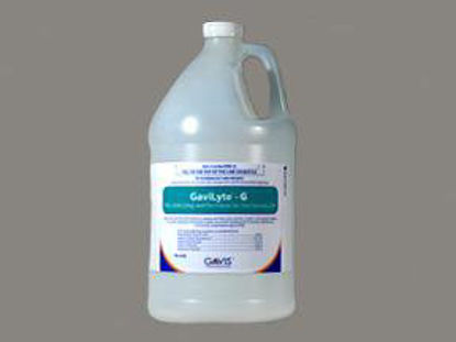 Picture of Gavilyte™-G Polyethylene Glycol 3350 (PEG 3350) / Sodium Sulfate / Sodium Chloride / Sodium Bicarbonate / Potassium Chloride 236 - 22.74 Gram Solution Reconstituted Jug 4,000 mL43386009019