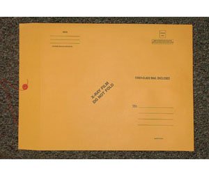 Picture of X-Ray Film Mailing Envelope Gold 14 X 17 InchF8ACL042