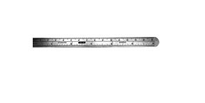 Picture of Ruler Stainless Steel 6.3 InchE2420