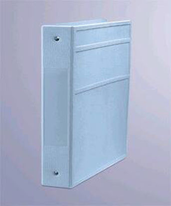 Picture of Binder Carstens® 3 Ring Light Blue 300 Sheets Side Opening2824-3R