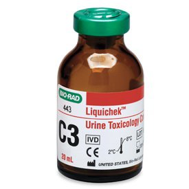 Picture of Control Liquichek™ Urine Toxicology Level C3 10 X 20 mL443