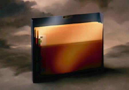 Picture of Chart Holder Phipps & Bird Cream 1 Pocket Top Opening28-CHD-13