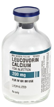 Picture of Leucovorin Calcium, Preservative Free 200 mg Injection Single Dose Vial 50 mL63323071050