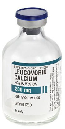 Picture of Leucovorin Calcium, Preservative Free 200 mg Injection Single Dose Vial 50 mL63323071050