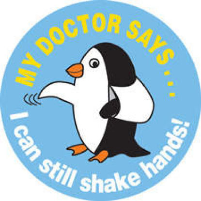Picture of pdc® 250 per Unit My Doctor Say I can Still Shake Hands Sticker59708859