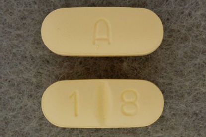 Picture of Sertraline HCl 100 mg Tablet Bottle 500 Tablets16714061305