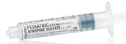 Picture of Atropine Sulfate, Preservative Free 0.05 mg / mL Injection Prefilled Syringe 5 mL Pediatric00409963005