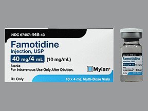 Picture of Famotidine 10 mg / mL Injection Multiple Dose Vial 4 mL67457044843
