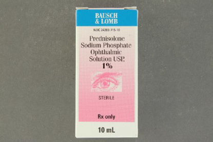 Picture of Prednisolone Sodium Phosphate 1% Drops Dropper Bottle 10 mL24208071510