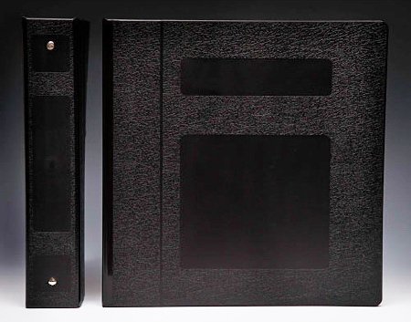 Picture of Binder Titan 3 Ring Gray 400 Sheets Side OpeningM8023OR3