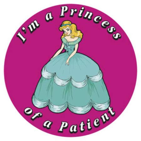 Picture of Tabbies® 100 per Unit I'm a Princess Sticker20005