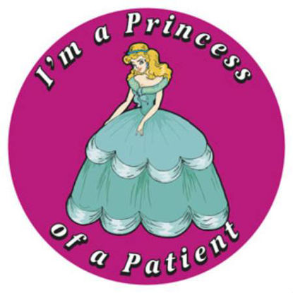 Picture of Tabbies® 100 per Unit I'm a Princess Sticker20005