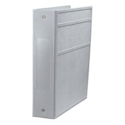 Picture of Binder Carstens® 3 Ring Gray 400 Sheets Side Opening1742-3R