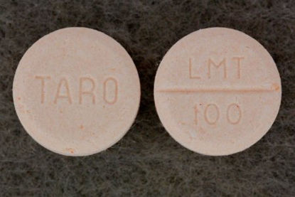 Picture of Lamotrigine 100 mg Tablet Bottle 100 Tablets51672413101