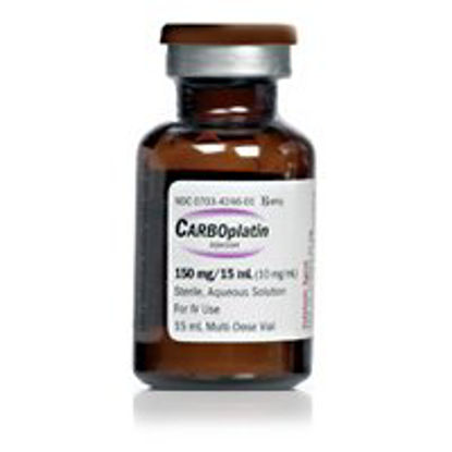 Picture of Carboplatin, Preservative Free 10 mg / mL Injection Multiple Dose Vial 15 mL00703424601