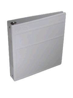 Picture of Binder Carstens® 3 Ring Gray 250 Sheets Side Opening2020-3R