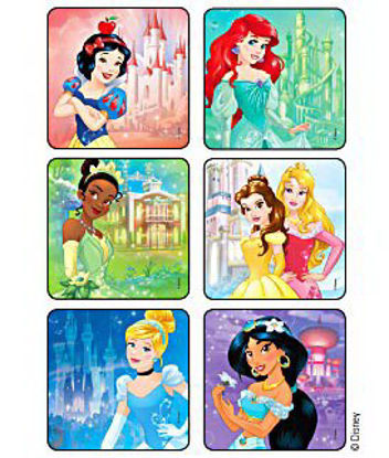 Picture of Disney® 75 per Unit Princesses Castles Sticker2138
