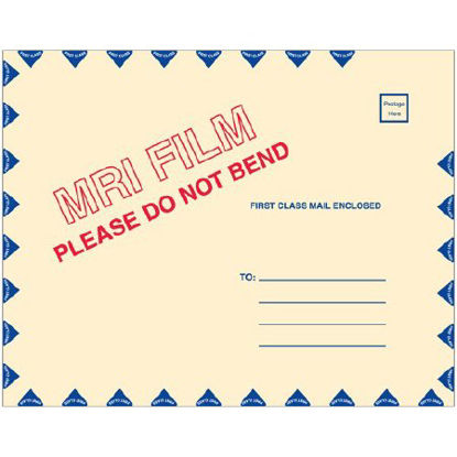 Picture of MRI Film Envelope Yellow / Blue Diamond 15 X 18 InchFMSS02