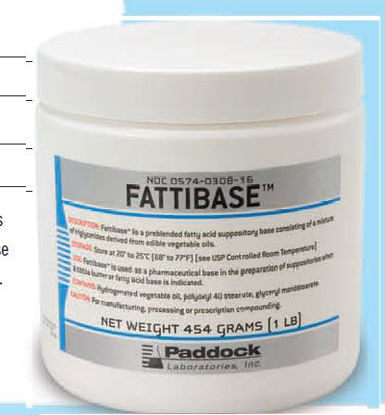 Picture of Suppository Base Fattibase™ 1 lb.00574030816
