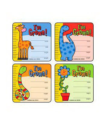 Picture of Kids Love Stickers® 90 per Unit I've Grown - Cute Animals Assorted Medical StickerM2200P