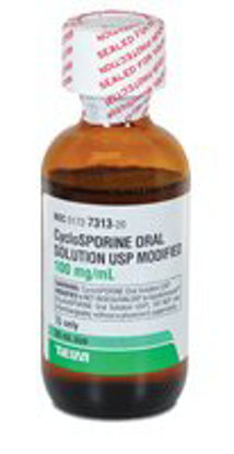 Picture of Cyclosporine, Modified 100 mg / mL Solution Bottle 50 mL00172731320