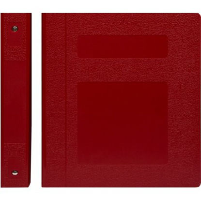 Picture of Binder Titan 3 Ring Red 150 Sheets Side OpeningM40210R3