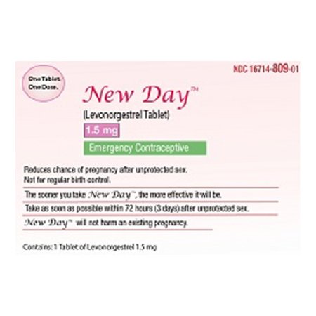 Picture of Birth Control Pill New Day 1.5 mg Strength16714080901