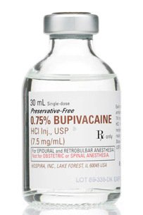 Picture of Bupivacaine HCl, Preservative Free 0.75%, 7.5 mg / mL Injection Single Dose Vial 30 mL00409116502