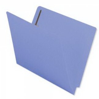 Picture of End Tab Folder Barkley™Match Flush Front BlueETF229BE