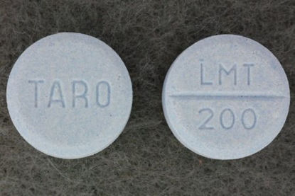 Picture of Lamotrigine 200 mg Tablet Bottle 60 Tablets51672413304