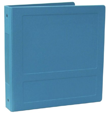 Picture of Binder 3 Ring Aqua 375 Sheets Side Opening205007_AQ