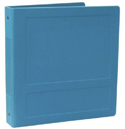Picture of Binder 3 Ring Aqua 375 Sheets Side Opening205007_AQ
