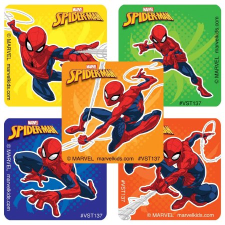 Picture of ValueStickers™ 250 per Unit Spider-Man Sticker 1.625 InchVST137P